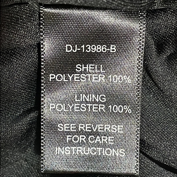 Ark & Co Black Sequin Scoop Back Shirt Sleeve Dress S - Picture 15 of 16